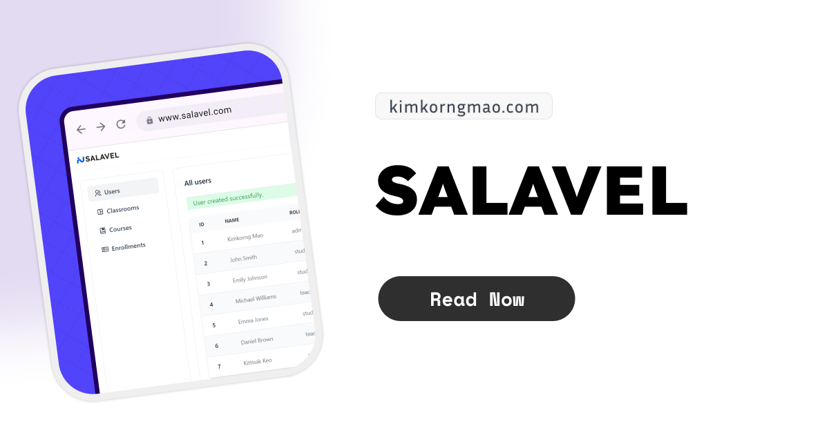 Salavel kimkorng mao