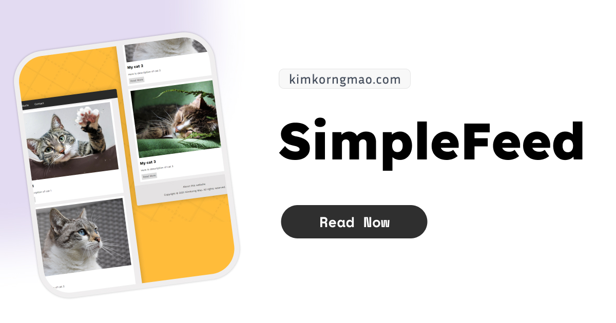 SimpleFeed - Kimkorng Mao